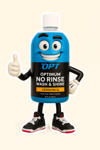 Стикер Optimum No Rinse Wash & Shine
